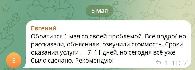Отзывы
